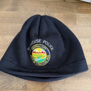 Syracuse Police Black Beanie